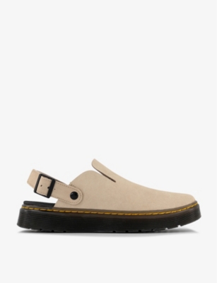 DR. MARTENS - Carlson adjustable-strap suede mules | Selfridges.com