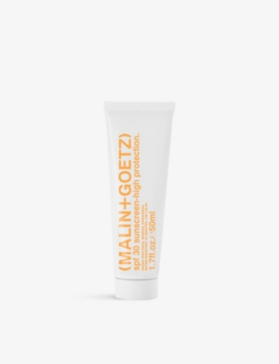 Malin + Goetz Spf30 High Protection Sunscreen 50ml