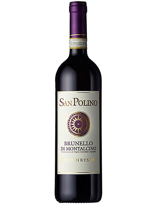 TUSCANY: Brunello di Montalcino San Polino red wine 750ml
