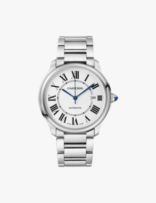 CARTIER: CRWSRN0035 Ronde Must de Cartier stainless-steel automatic watch