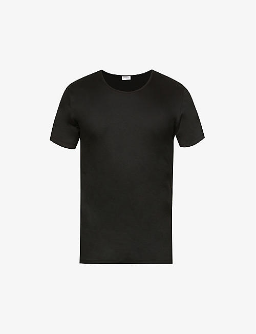 ZIMMERLI: Sea Island crewneck cotton-jersey T-shirt