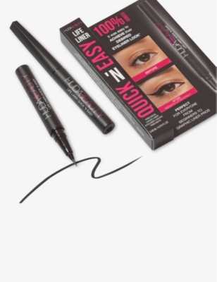 Huda Beauty Life Liner Quick N Easy Mini Liquid Eyeliner 0.45ml In Black