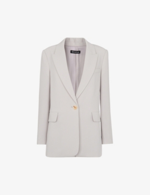WHISTLES: Boyfriend relaxed-fit polyester-blend blazer