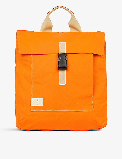 ALLY CAPELLINO: Patrick waxed-cotton backpack