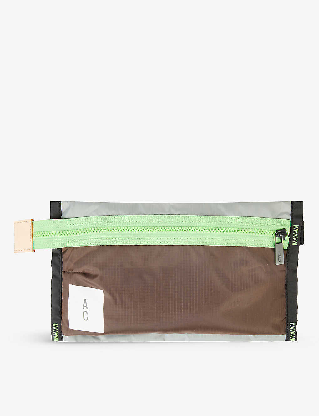 Ally Capellino Herbert Recycled-polyester Belt Bag In Brown