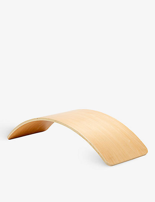 OUTDOOR: Wooden balance board 84cm