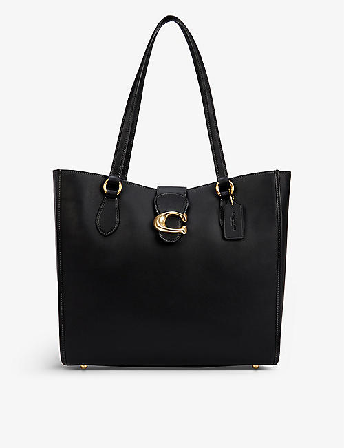 COACH: Tabby branded leather tote