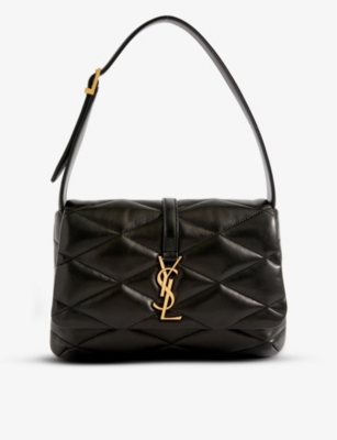 ysl black flap bag