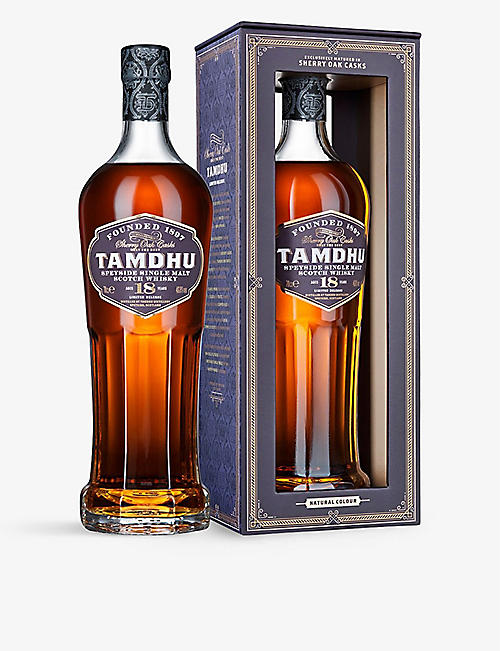 TAMDHU：Tamdhu 18 年单一麦芽苏格兰威士忌酒 700 毫升