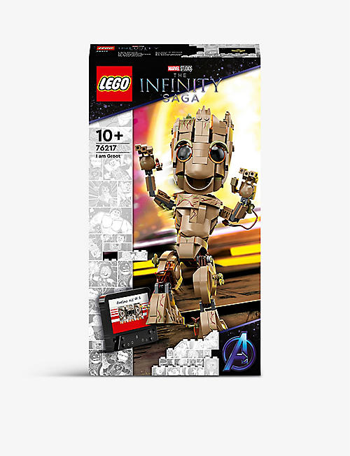 LEGO：LEGO® 漫威工作室76217 I am Groot 玩具套装