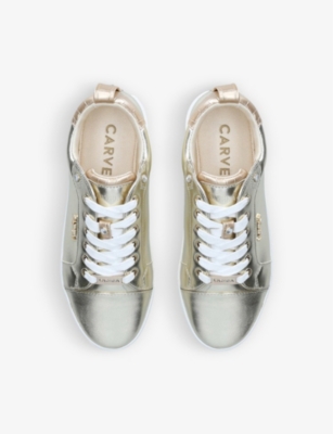 carvela crystal trainers