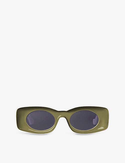 LOEWE: Loewe Paula's Ibiza Original oval acetate sunglasses