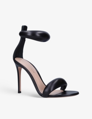 GIANVITO ROSSI Bijoux padded-strap leather heeled sandals