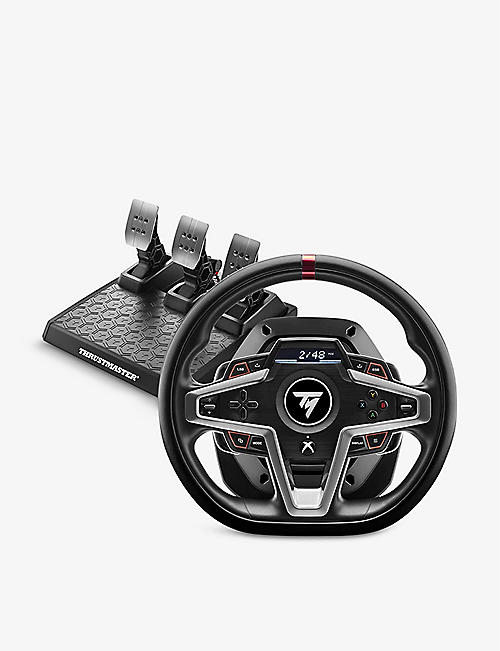 技术大师：T248 赛车方向盘和 T3PM 磁性踏板 