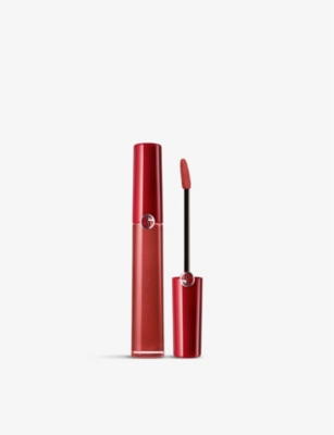 Shop Giorgio Armani 216 Lip Maestro Mediterranea Collection Liquid Lipstick 6.6ml