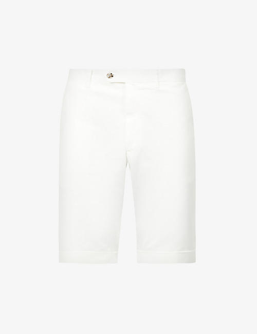 OSCAR JACOBSON: OJ Declan regular-rise stretch-cotton shorts