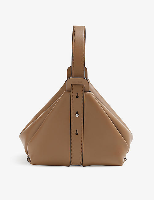 ADVENE: The Age leather top-handle bag