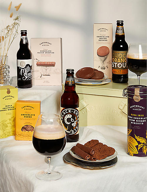 CARTWRIGHT & BUTLER: Chocolate and Beer hamper