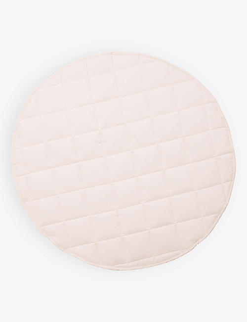 KIDS CONCEPT: Quilted round cotton playmat 98cm