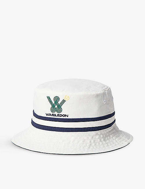 RALPH LAUREN: Logo-embroidered cotton bucket hat 7-11 years