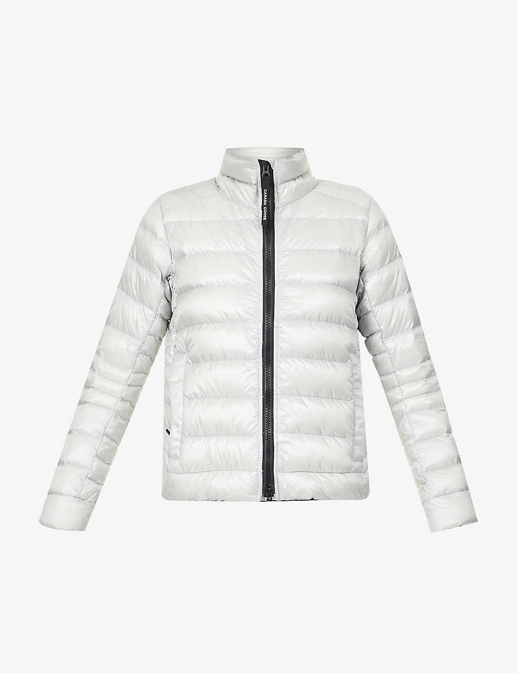 Canada Goose Cypress Padded Recycled Shell-down Jacket In Silver