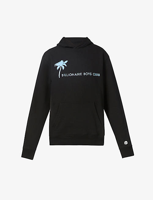 BILLIONAIRE BOYS CLUB: Palm graphic cotton-jersey hoody