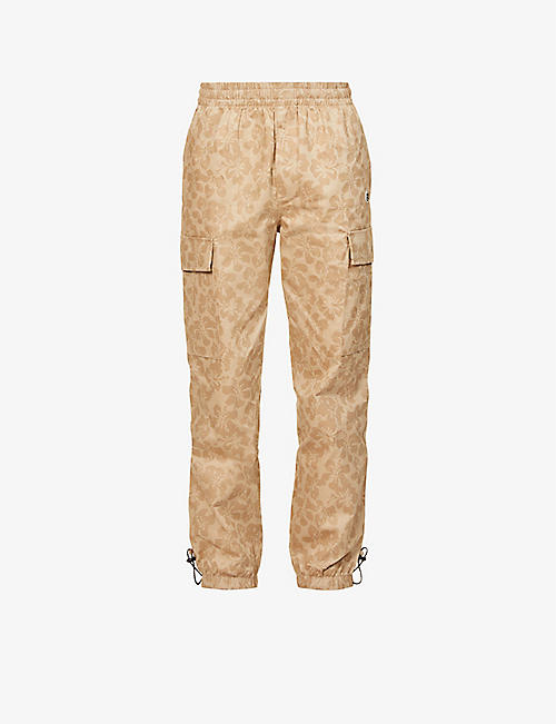 BILLIONAIRE BOYS CLUB: Mid-rise cotton cargo trousers