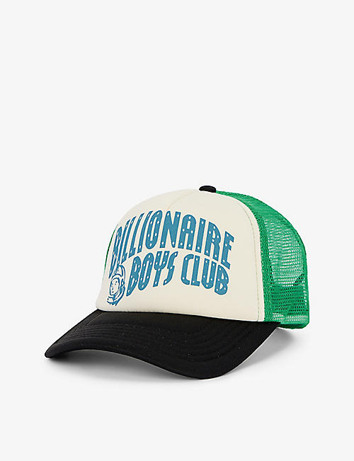 BILLIONAIRE BOYS CLUB: Arch logo-print woven cap