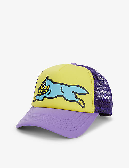 ICECREAM: Running Dog graphic-print woven cap