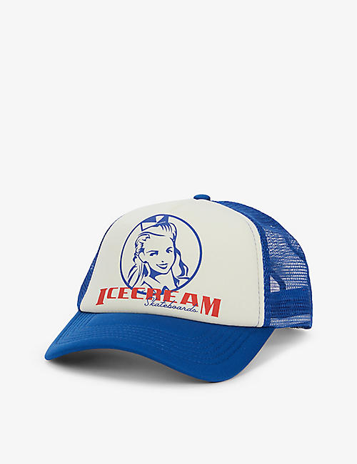 ICECREAM: Waitress graphic-print woven cap