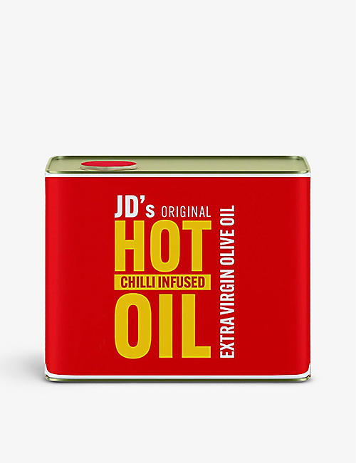 HOT SAUCES: JD’s Hot Chilli Oil chilli-infused extra-virgin olive oil 250g
