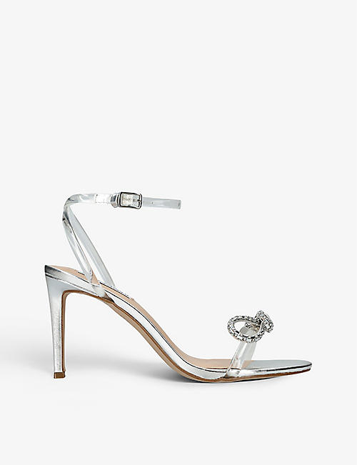 STEVE MADDEN: Jamboree-J diamante-embellished heeled sandals