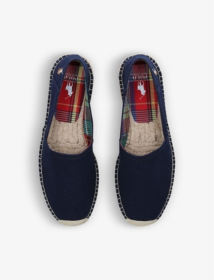 ralph lauren cevio cotton canvas espadrille