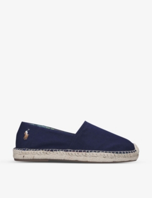 ralph lauren cevio cotton canvas espadrille