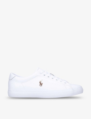 Polo Ralph Lauren Longwood Leather Sneakers with Pony Logo