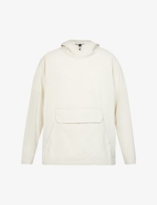 Packable drawstring-hem relaxed-fit woven jacket