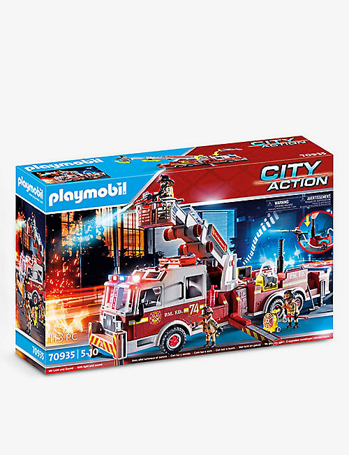 PLAYMOBIL: City Action 70935 Rescue Vehicles Fire Engine playset