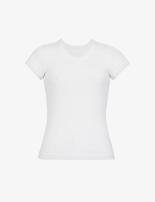 CITIZENS OF HUMANITY: Pierre ribbed organic cotton-blend T-shirt