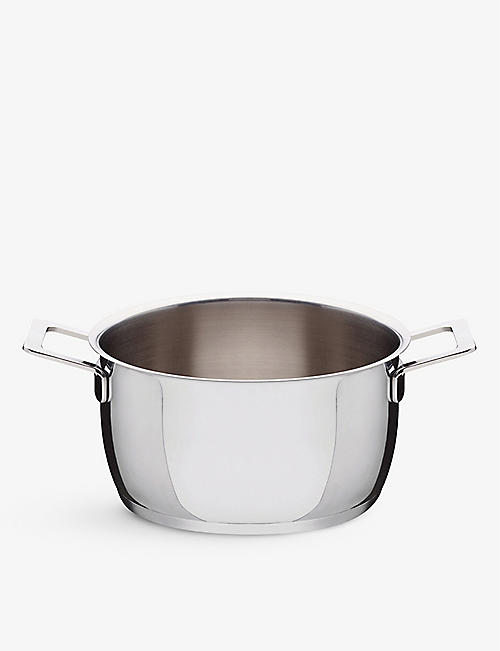 ALESSI: Pots&Pans stainless steel low casserole pot
