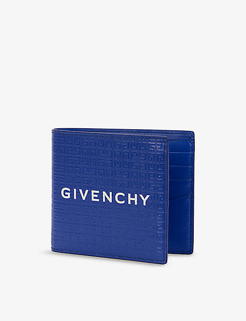 GIVENCHY: 4G logo-embossed leather billfold wallet