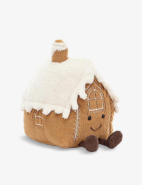 JELLYCAT: Amuseable Gingerbread House soft toy 20cm
