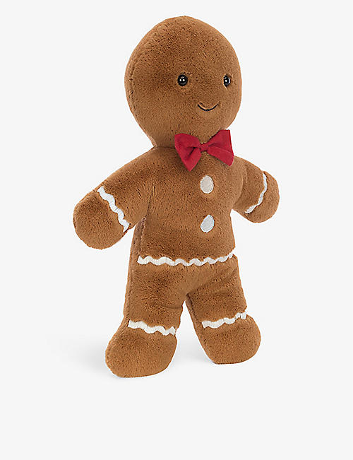 JELLYCAT: Jolly Gingerbread Fred soft toy