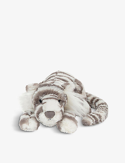 JELLYCAT: Little Sacha Snow Tiger soft toy 8cm
