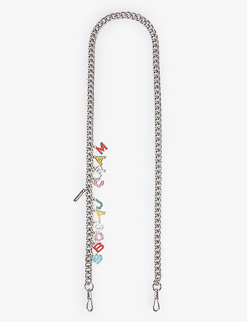 MARC JACOBS: Charm-embellished metal chain strap