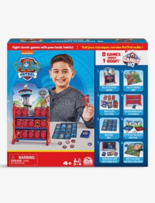 BOARD GAMES: Paw Patrol Game House HQ board game