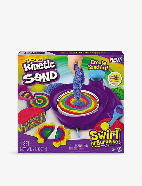 KINETIC SAND: Swirl N' Surprise sand set