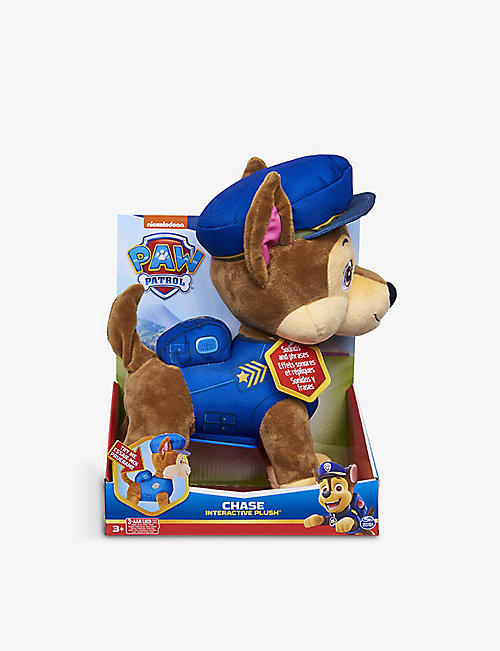PAW PATROL: Chase interactive soft toy 30cm