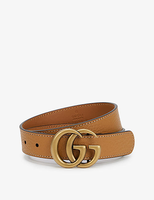 GUCCI: GG leather belt 2-8 years