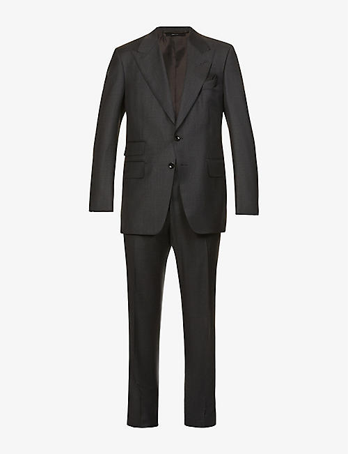 TOM FORD: Shelton regular-fit wool suit
