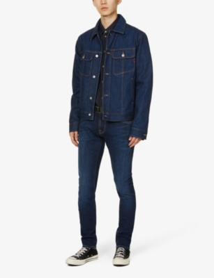 NUDIE JEANS: Tight Terry regular-fit tapered jeans